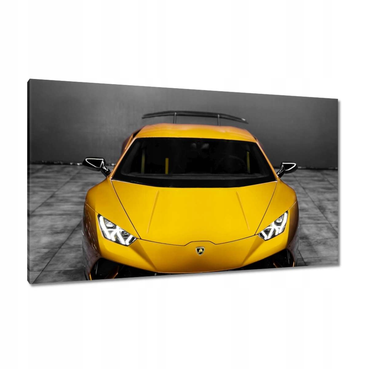 Obrazy 120x70 Žlutý auto Fura
