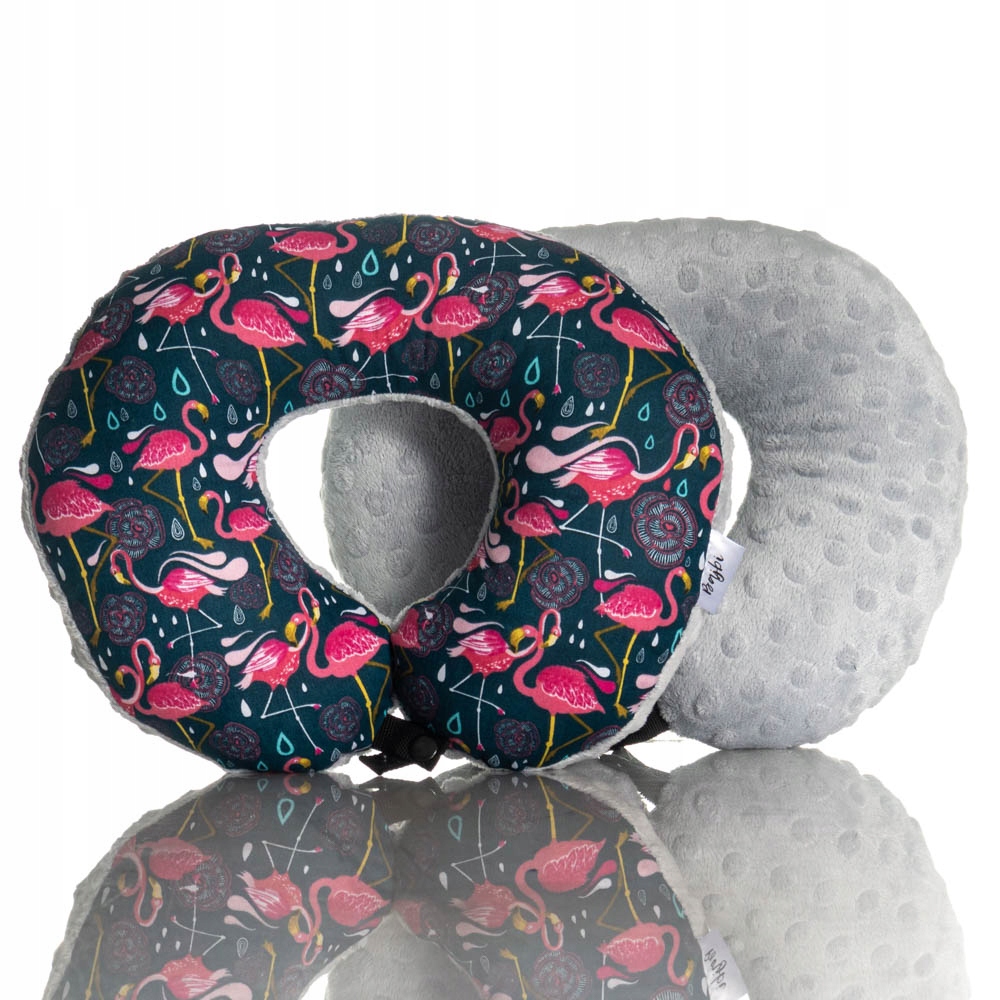 

Poduszka podróżna rogal z zapięciem dla dzieci