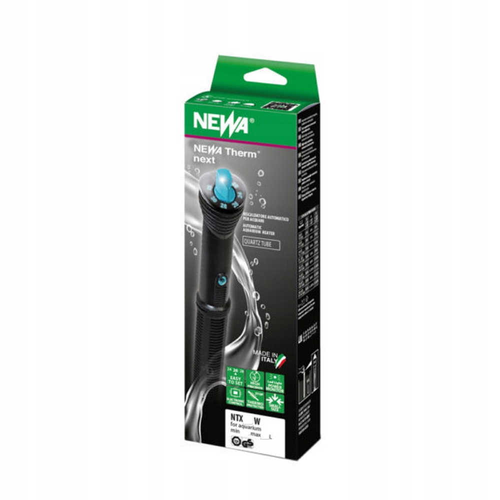 Levně Ohřívač Akvária S Digitálním Termostatem Next Regulace 200W Newa