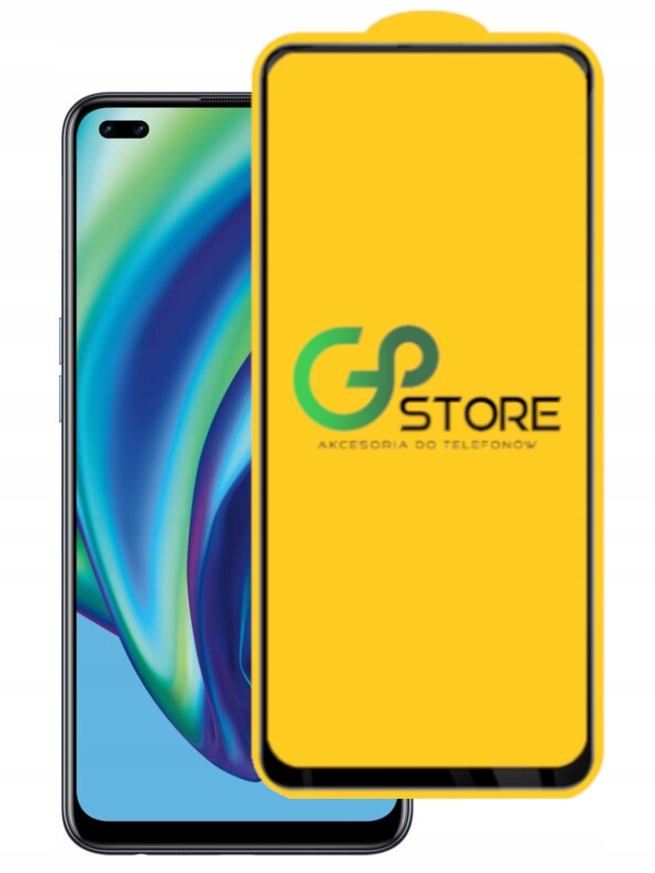 

Szkło hartowane 5D do Oppo Reno 4 Lite / Oppo A93