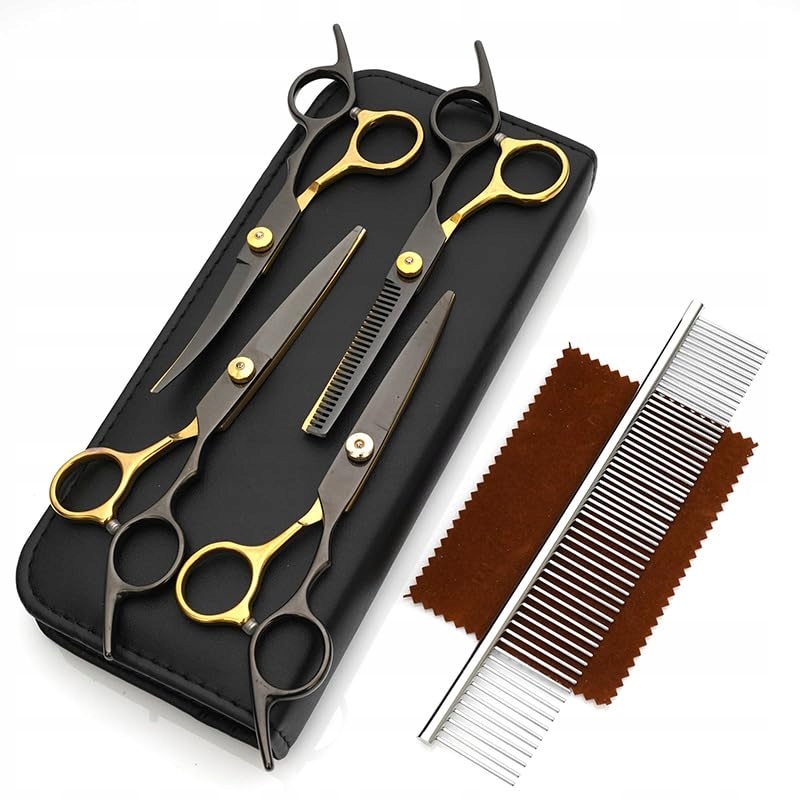 Levně Nůžky Na Stříhání Psů – Profesionální Sada Na Stříhání Psů