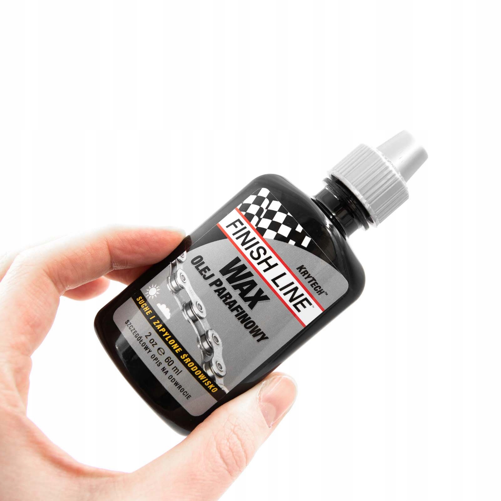 Olej smar łańcucha rowerowego Finish Line KryTech Pojemność opakowania 60 ml