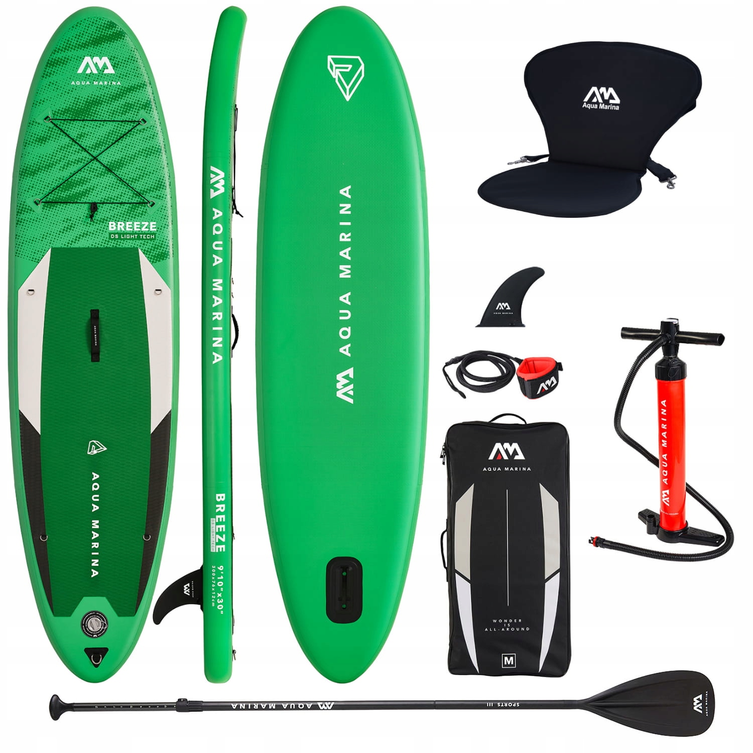 

Deska Pompowana Sup Breeze 9'10 Siedzisko 2021