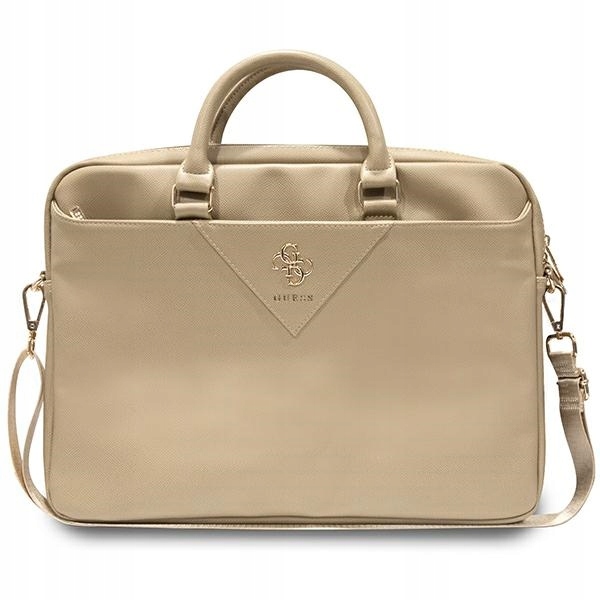 Guess Taška GUCB15ZPGSTEGD 16" zlatá/světle zlatá Triangle 4G