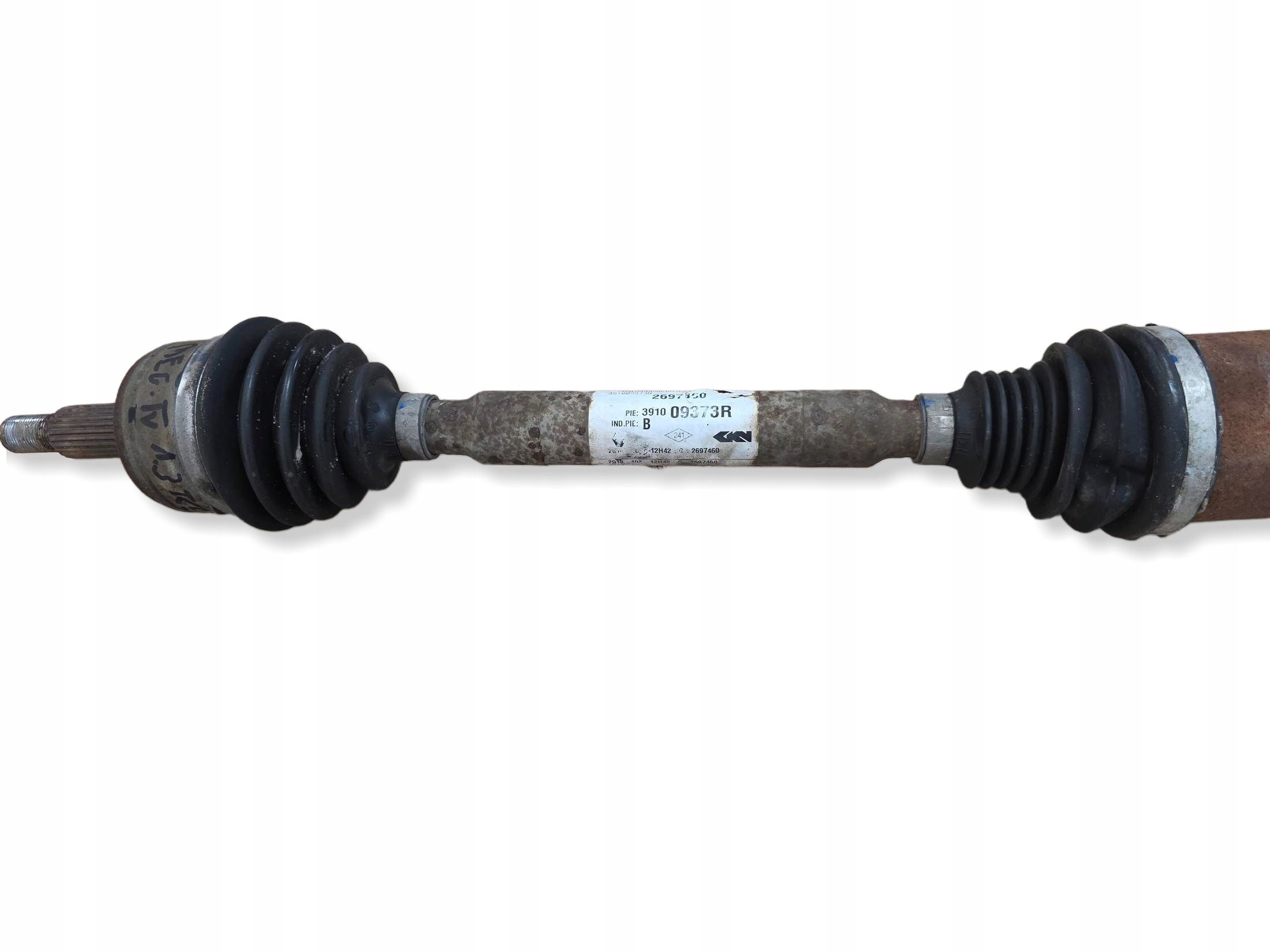 semi-axis front front right RENAULT MEGANE IV 1.3 TCE 391009373R