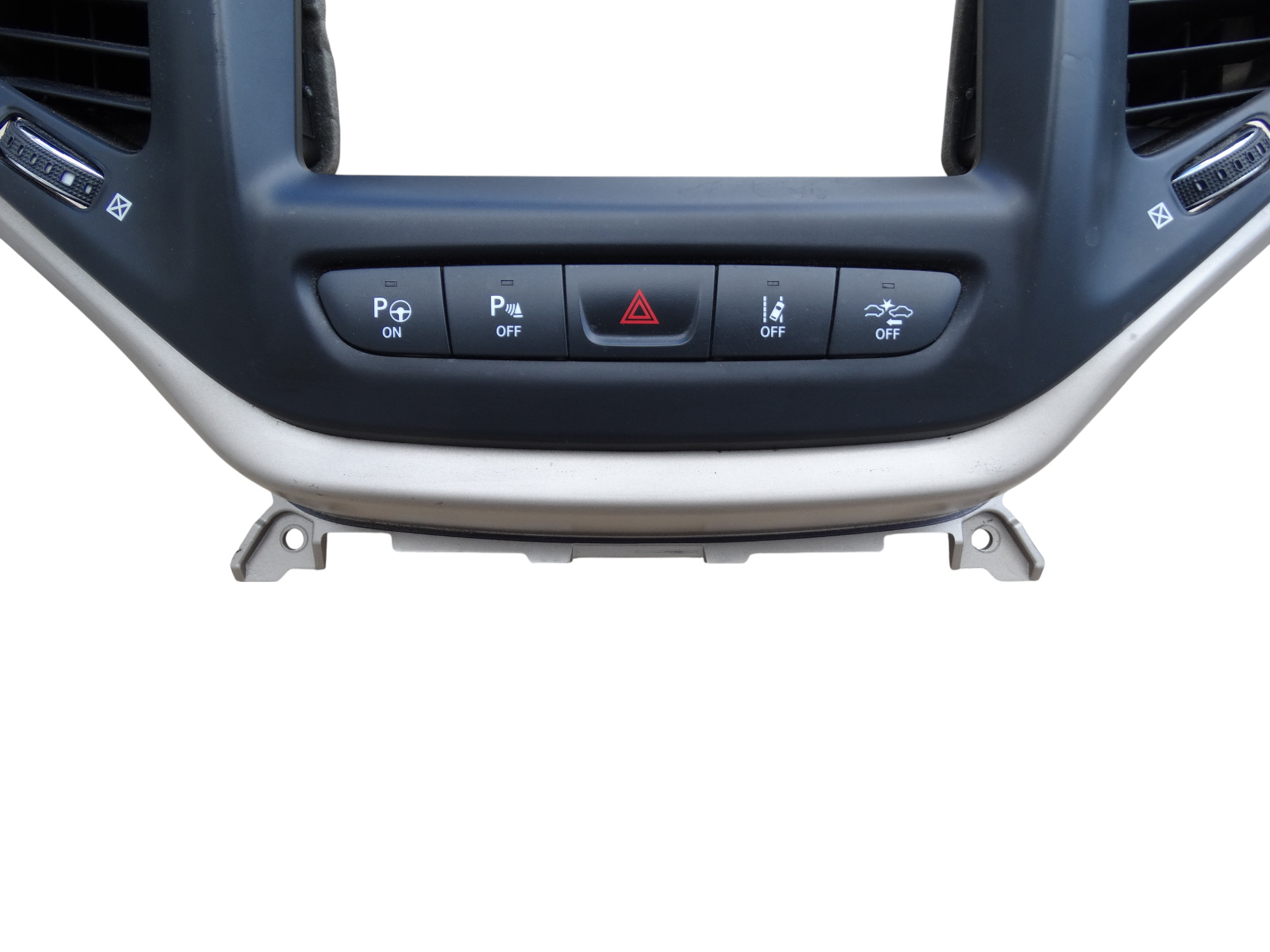 JEEP CHEROKEE V KL PANEL PRZYCISKOW cover frame RADIA KRATKI air conditioning devices ASO