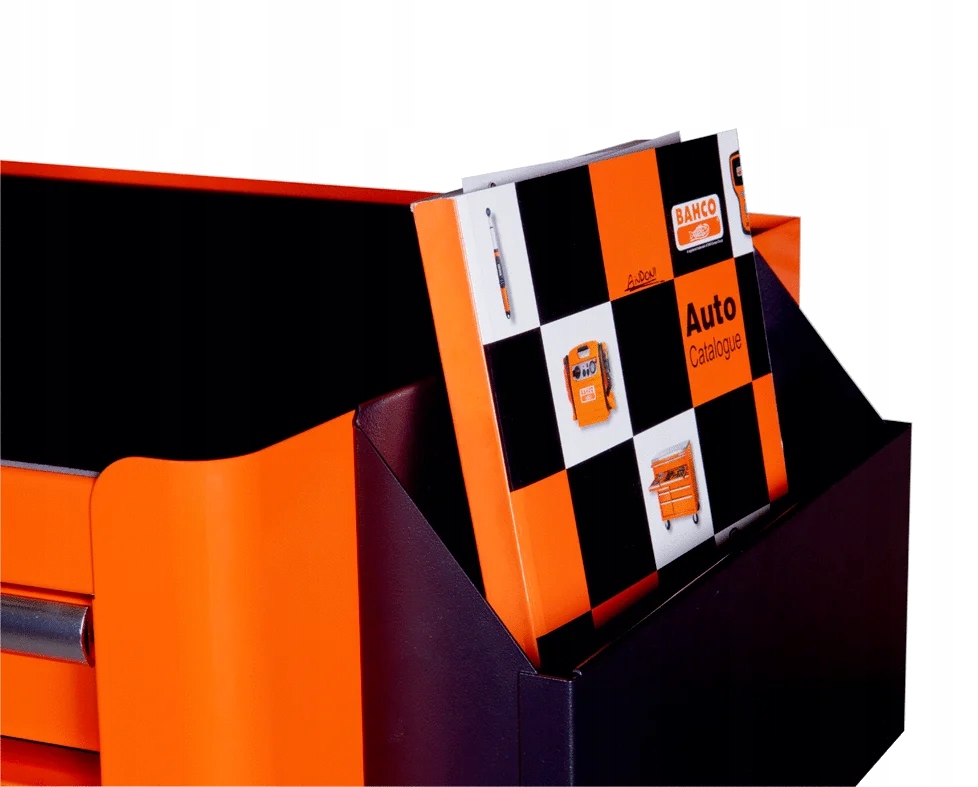 Dostawka pojemnik do przechowywania dokumentów/książek do wózków narzędziow