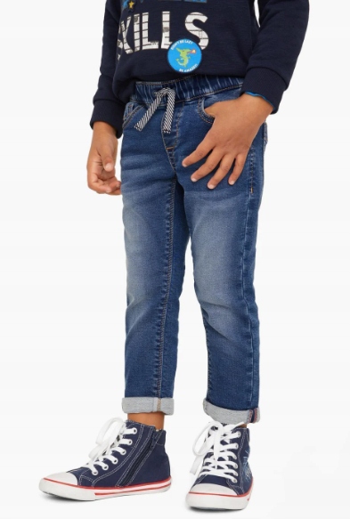 s.Oliver Spodnie jeansowe chłopięce SLIM FIT roz 128 cm