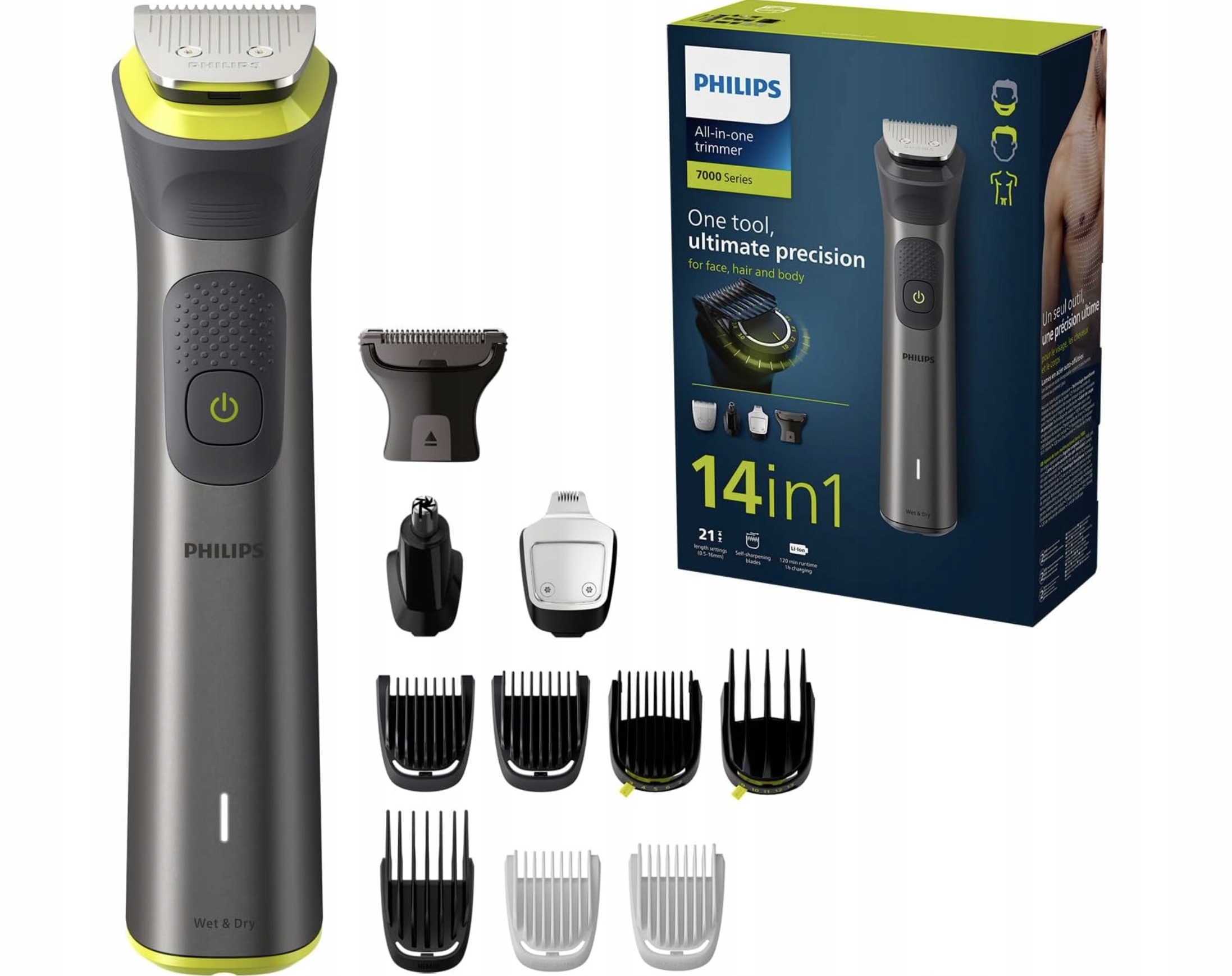 Philips MG7930/15 14w1 BeardSense Multigroom Trymer