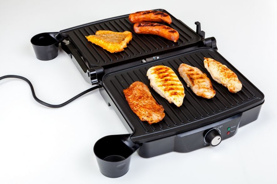 GRILL ELEKTRYCZNY OPIEKACZ ROZKŁADANY MOC 2000W Moc 2000 W