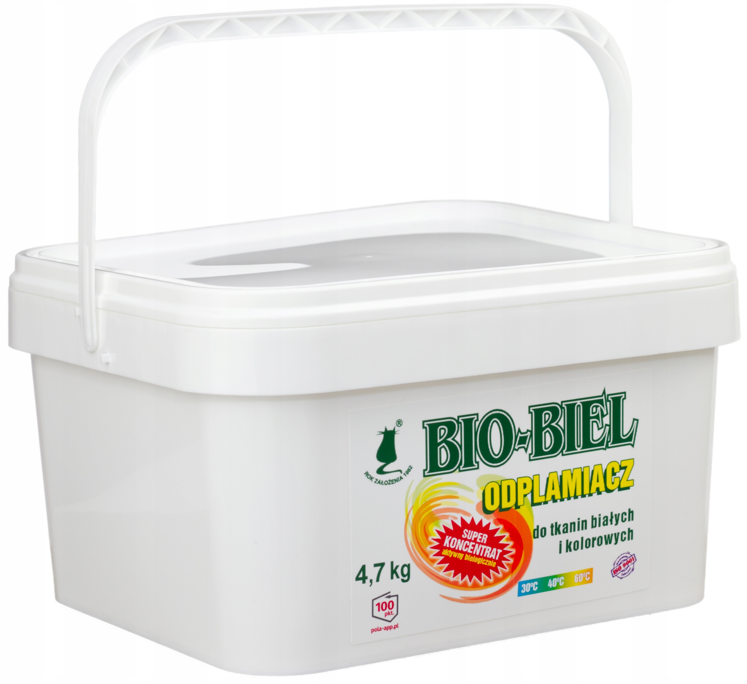 Levně Silný Enzymatický Odstraňovač Skvrn Bio-biel 4,7 Kg Polský Výrobek Radziemska