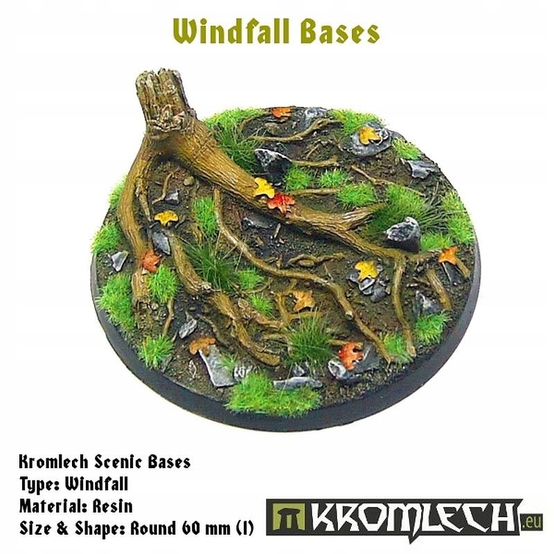 Podstawki Kromlech Windfall Round 60mm 1