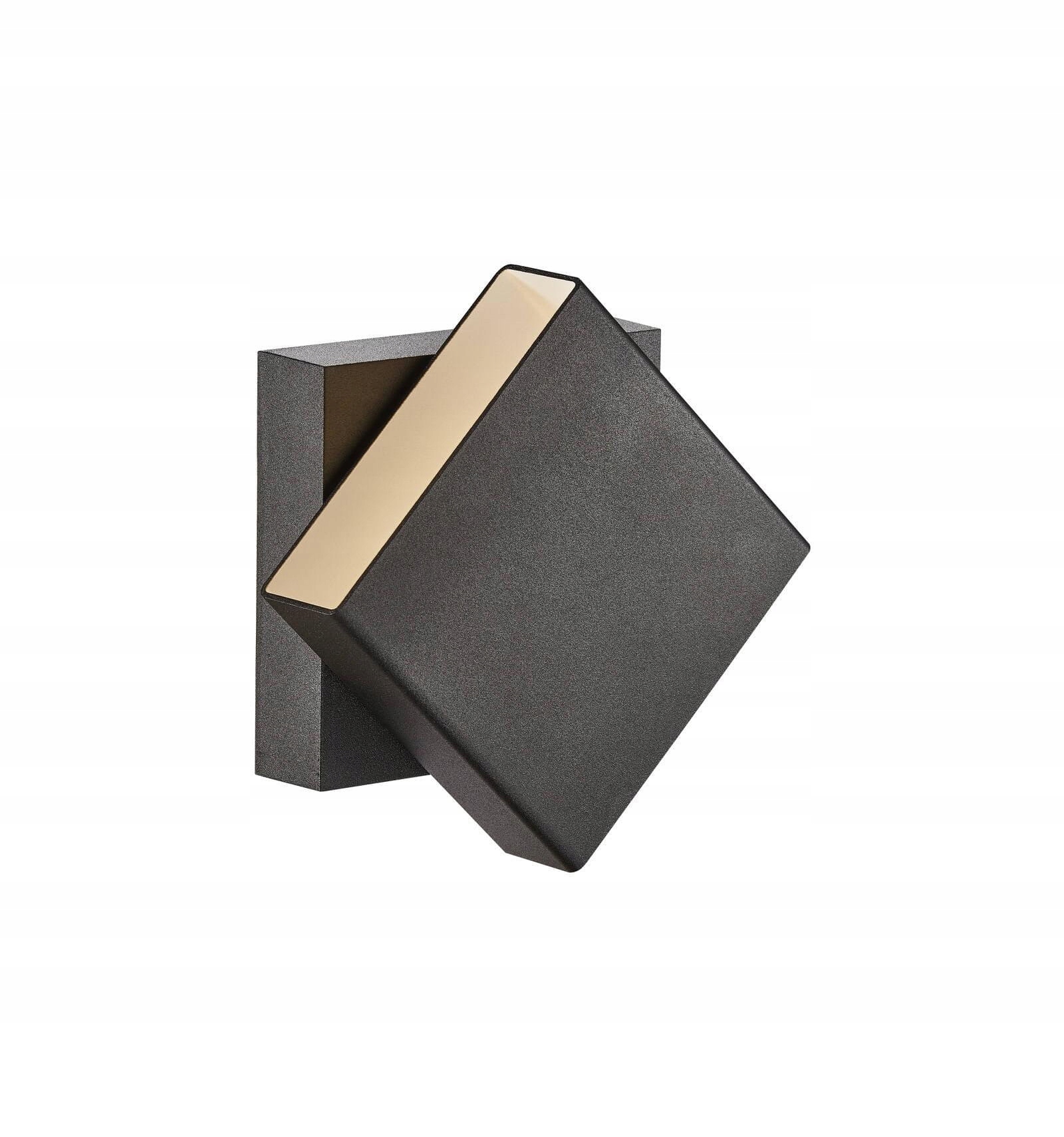 Nástenná lampa Turn Nordlux Led kovová čierna IP54 2700K 12,4W