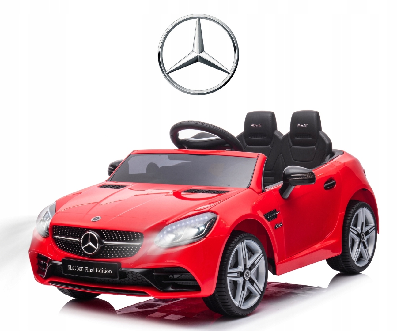 Auto dla dzieci na akumulator elektryczny Led Mercedes Benz Slc Milly Mally