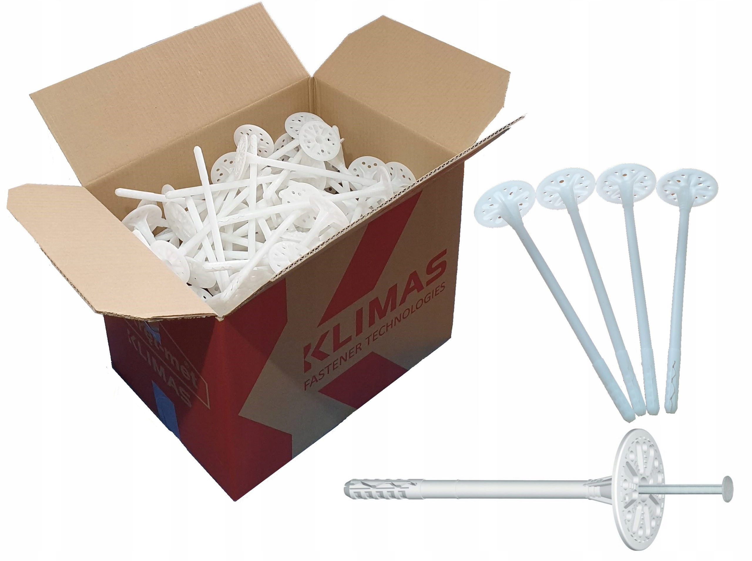 

Łącznik Kołek Dyble Styropianu Metal Trzpień 11CM