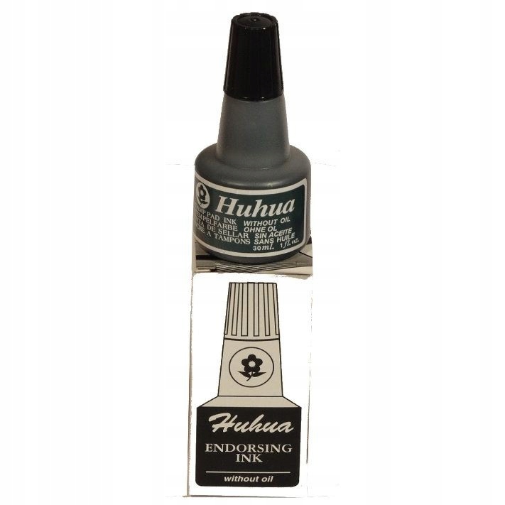

Tusz Do Pieczątek, Stempli, 30ML, Czarny