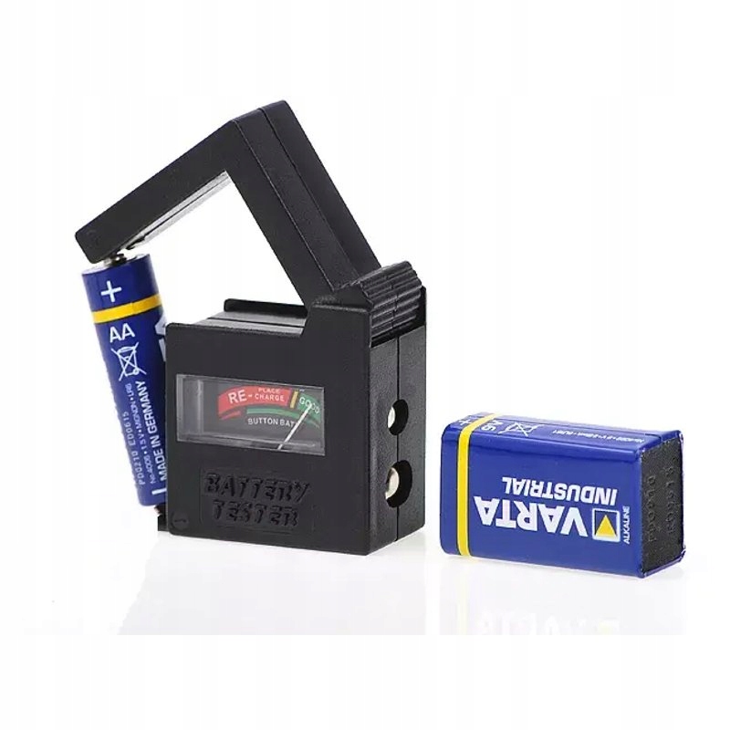 TESTER BATERII AA AAA C D 9V CR DPM MW226 UNIWERSA
