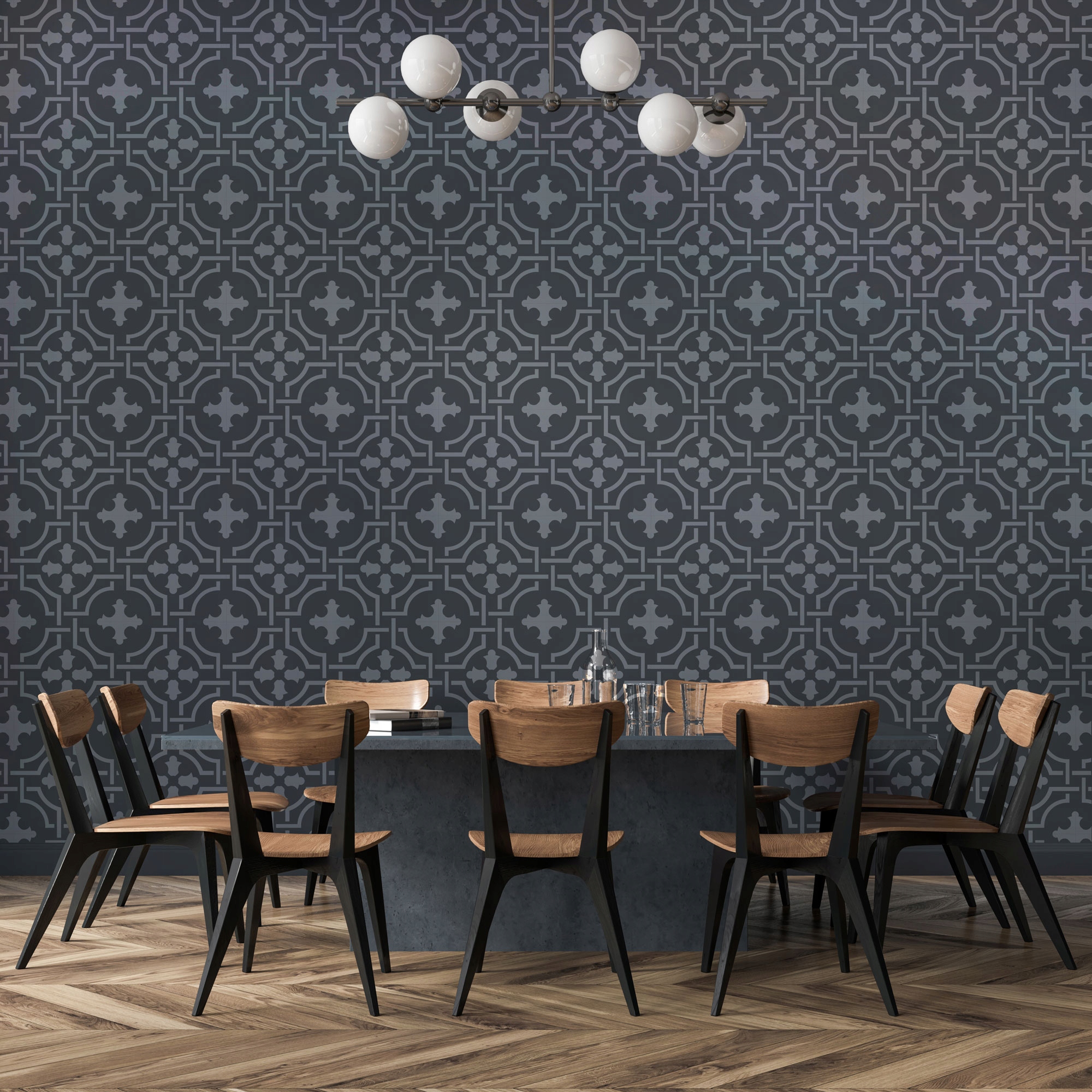 SZABLON MALARSKI do kafelków płytek AMADORA 10x10 Kod producenta SZA-TIL-046_10x10