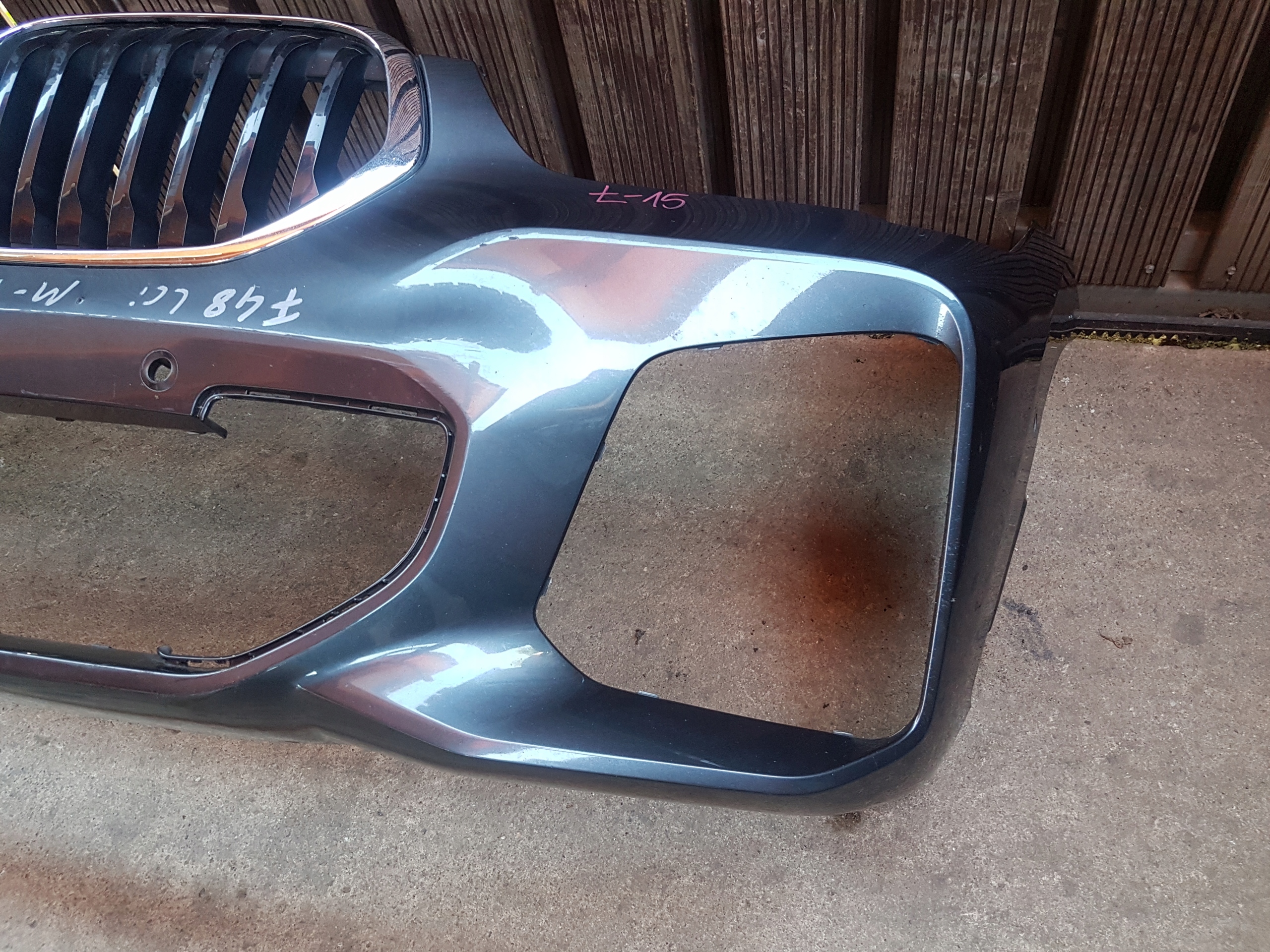 front bumper BMW X1 F48 LCI m-packet