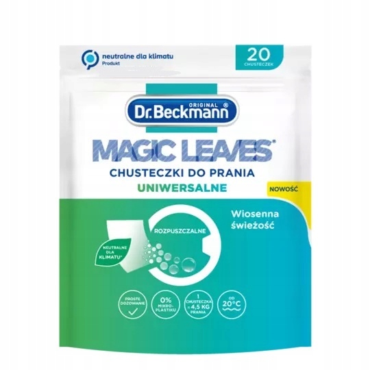

Magiczne Listki do prania Dr Beckmann 25szt