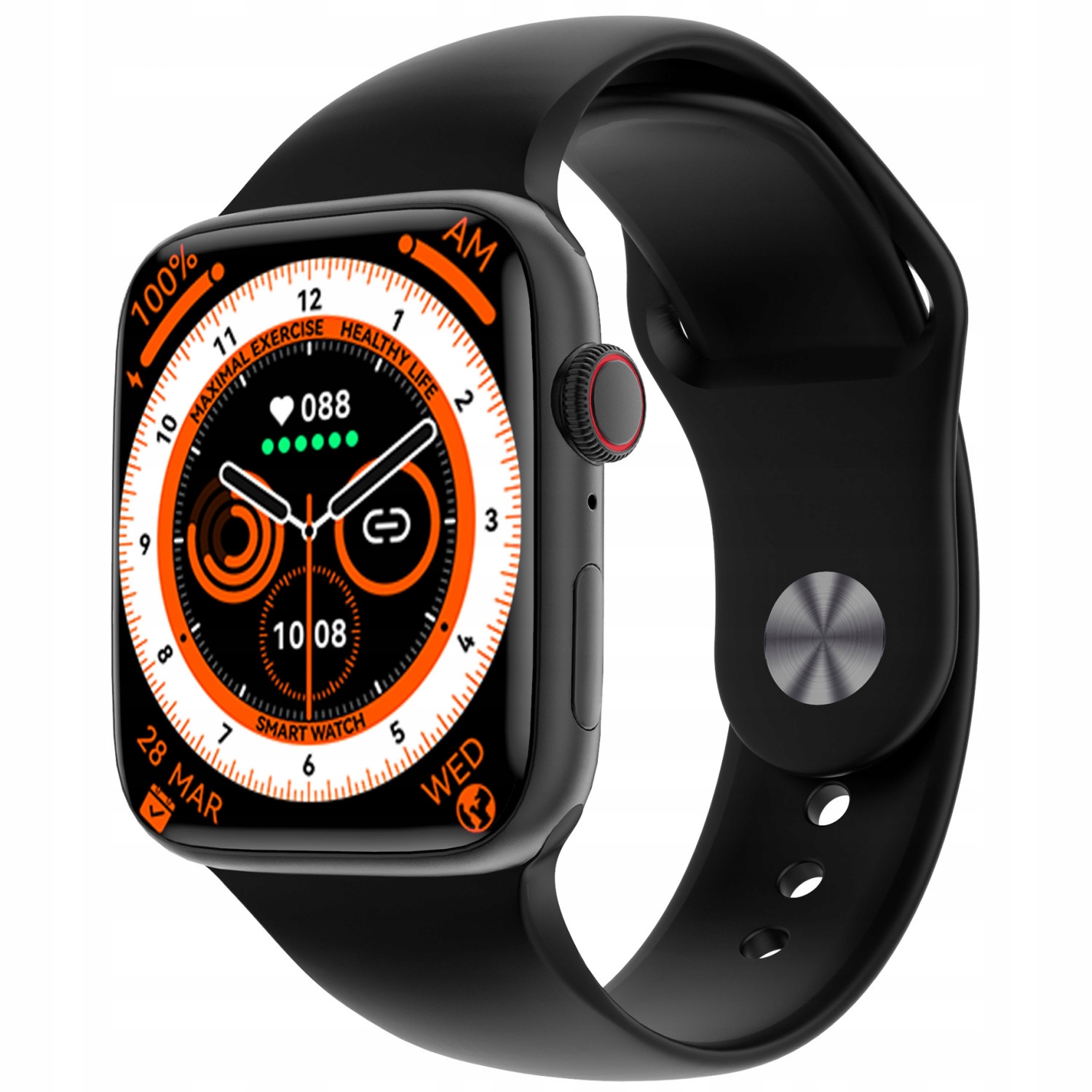 Pánské Chytré Hodinky Hagen HC47.14.564 s černým řemínkem