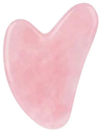 

Gua Sha Płytka Do Masażu Twarzy Guasha Kwarc Różow