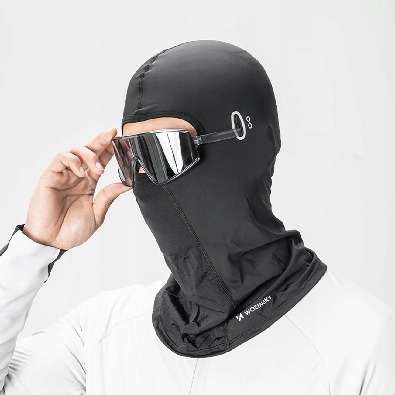 Kominiarka Maska Na Twarz Motocykl Rower Balaklava Z Otworami Na Okulary