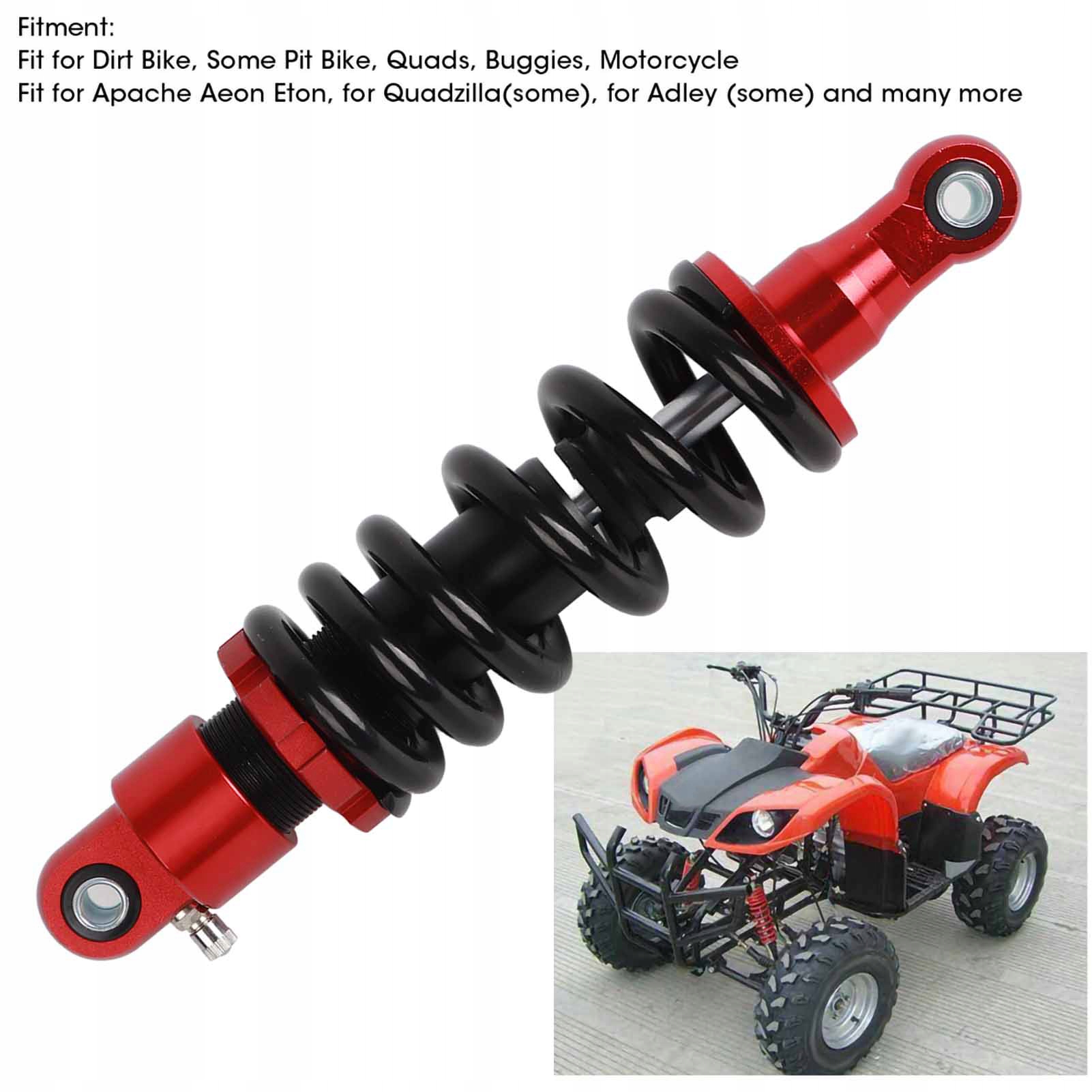 AMORTYZATORY TYŁ 280MM DO MOTOCYKLA DIRT PIT BIKE NOWE Stan opakowania oryginalne