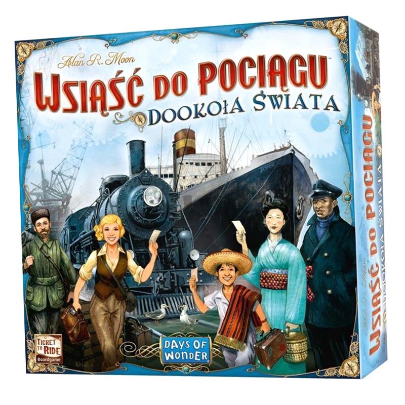 Wsiąść Do Pociągu: Dookoła Świata Rebel Moon Alan R.