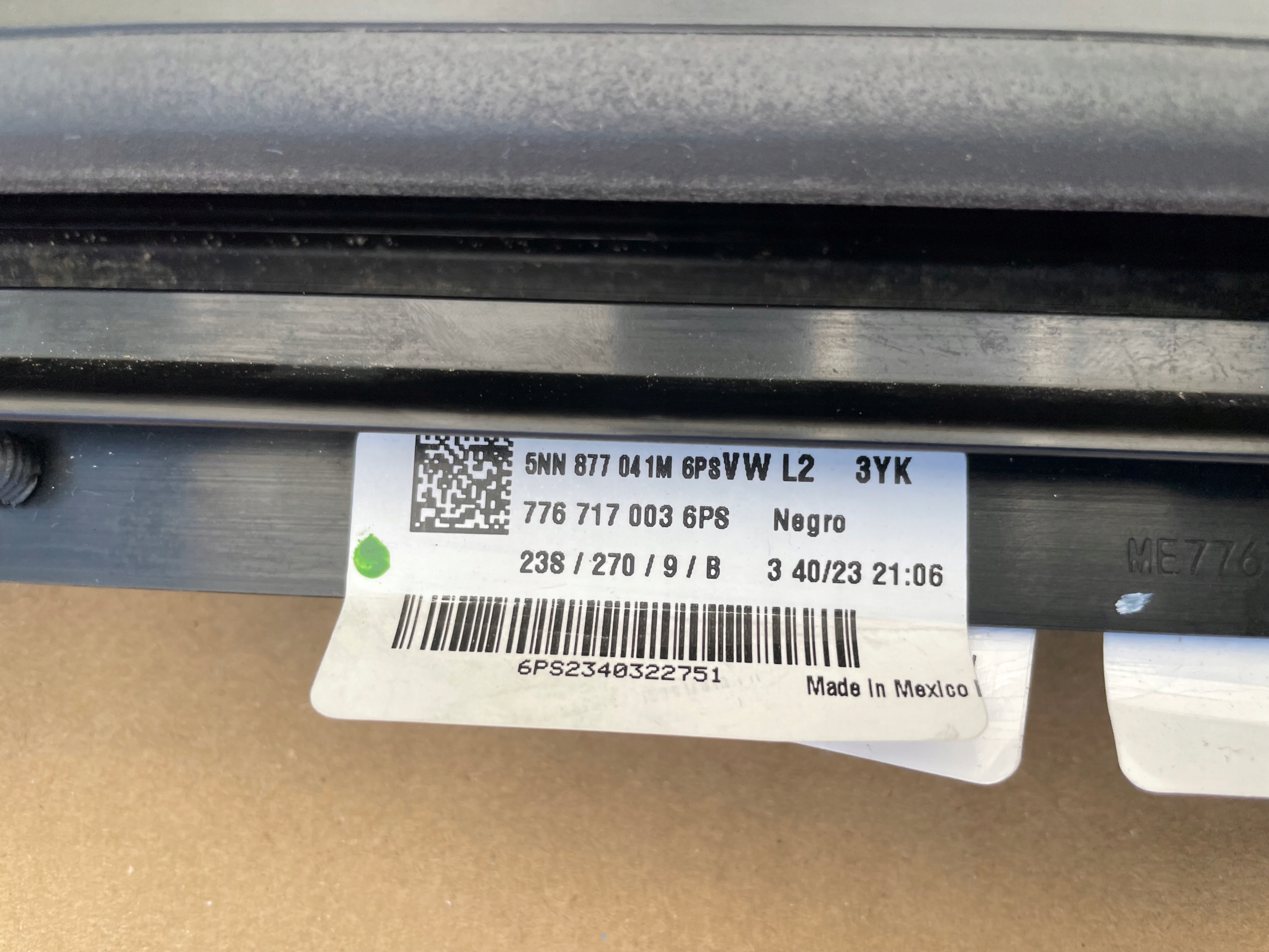 Schiebedach PANORAMA PASSAT B8 KOMBI SEAT ATECA SUPERB III 3G9877041C