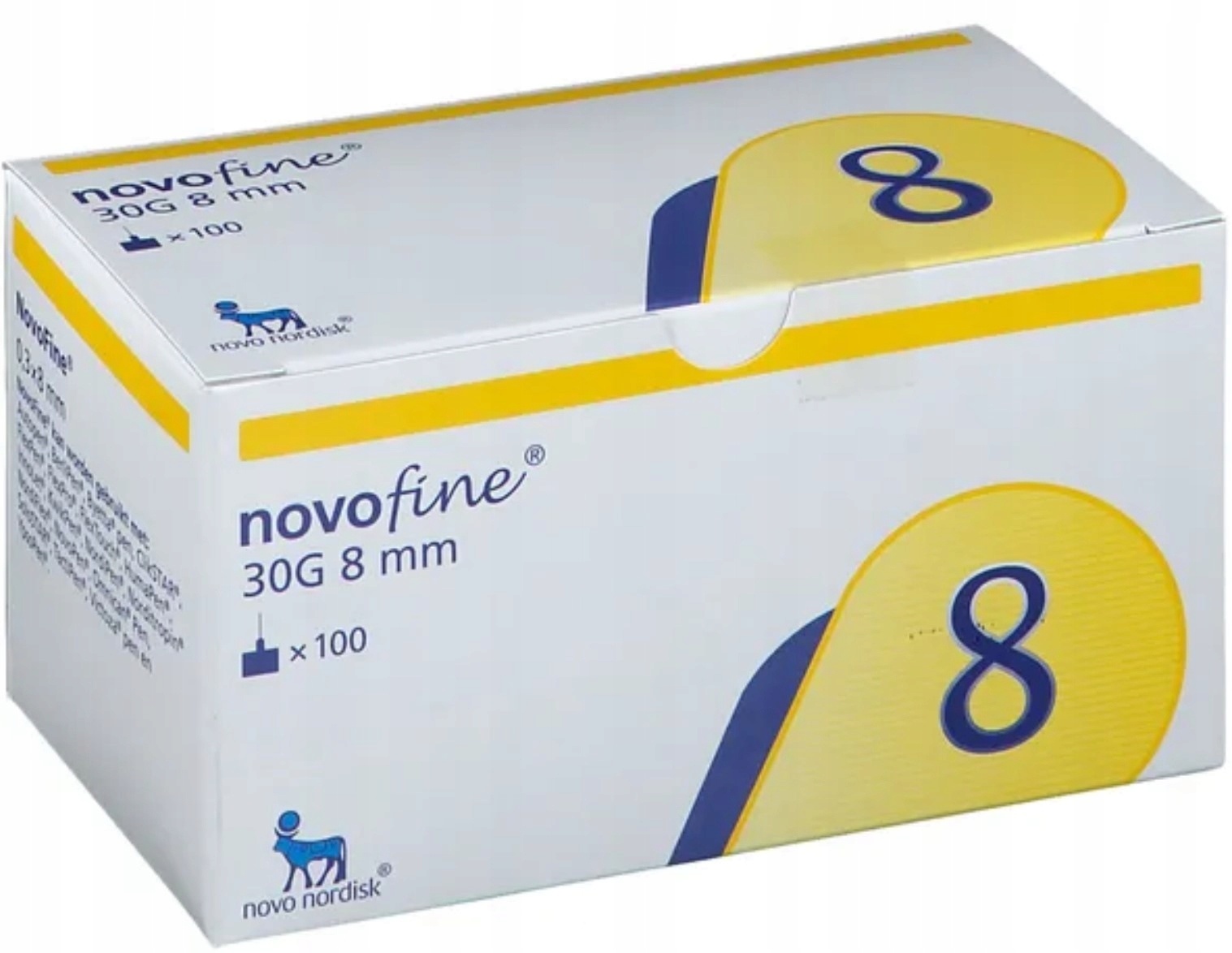 

Igły do penów Novo Fine Novofine 30G 100szt 0,3x8