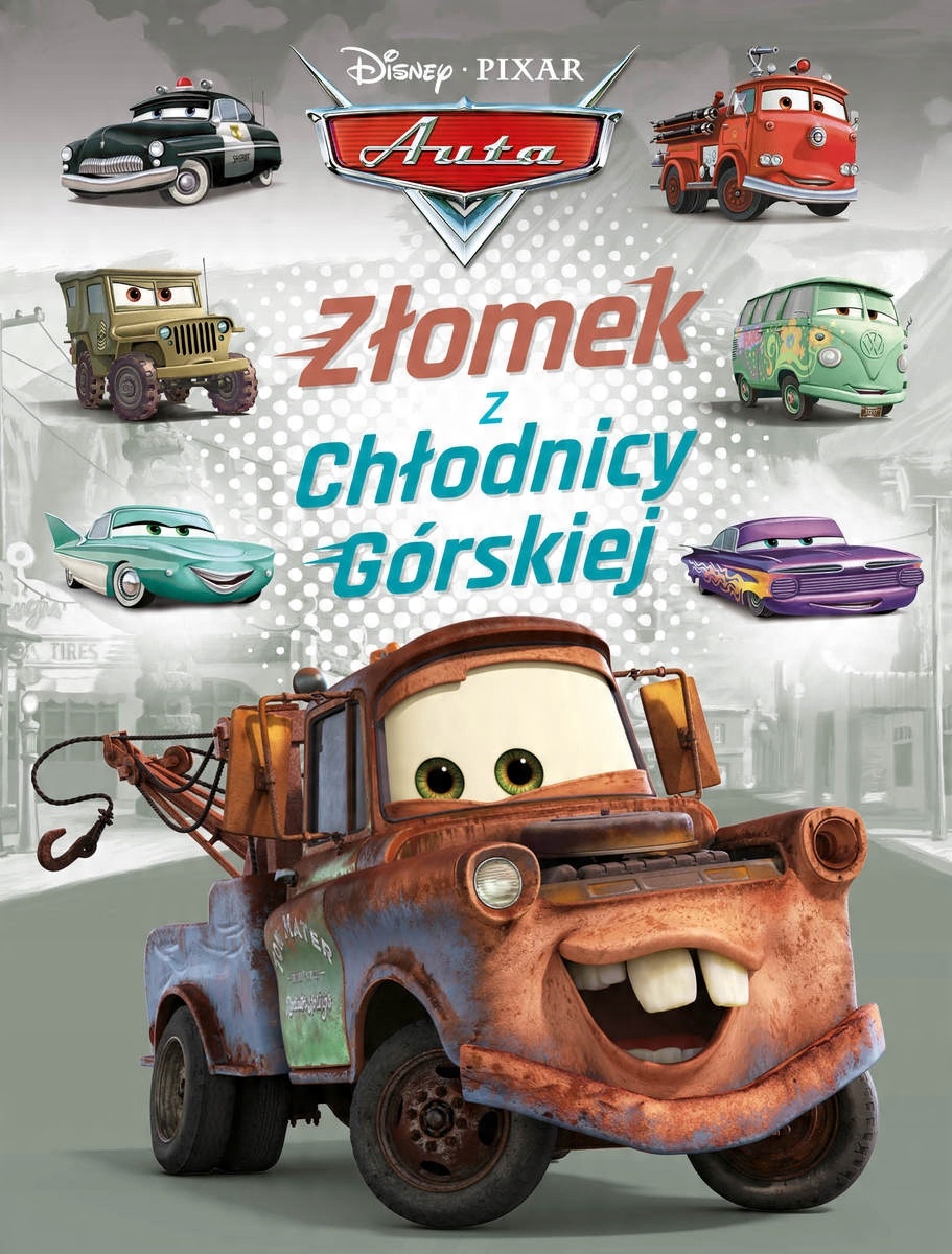 

Złomek z Chłodnicy Górskiej. Disney Pixar Auta