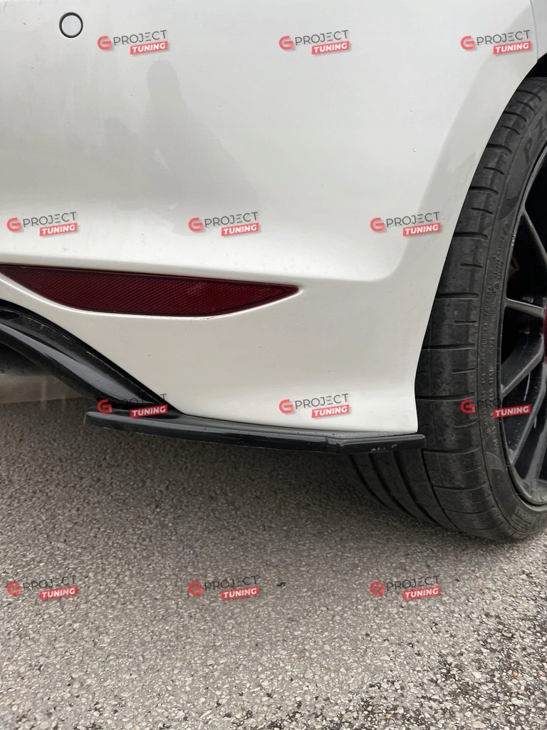 Splittery boczne zderzaka tylnego do VW GOLF VII 2013-2016 czarny połysk EAN (GTIN) 4099654101856