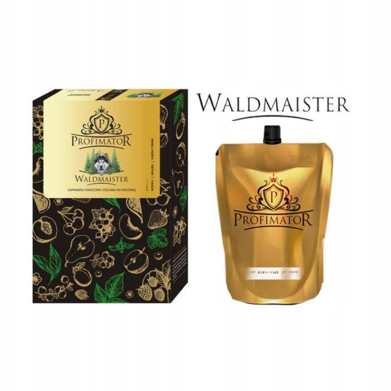Zaprawka na nalewkę WALDMAISTER 9x300 ml (2,7 litra) Kod producenta Waldmaister