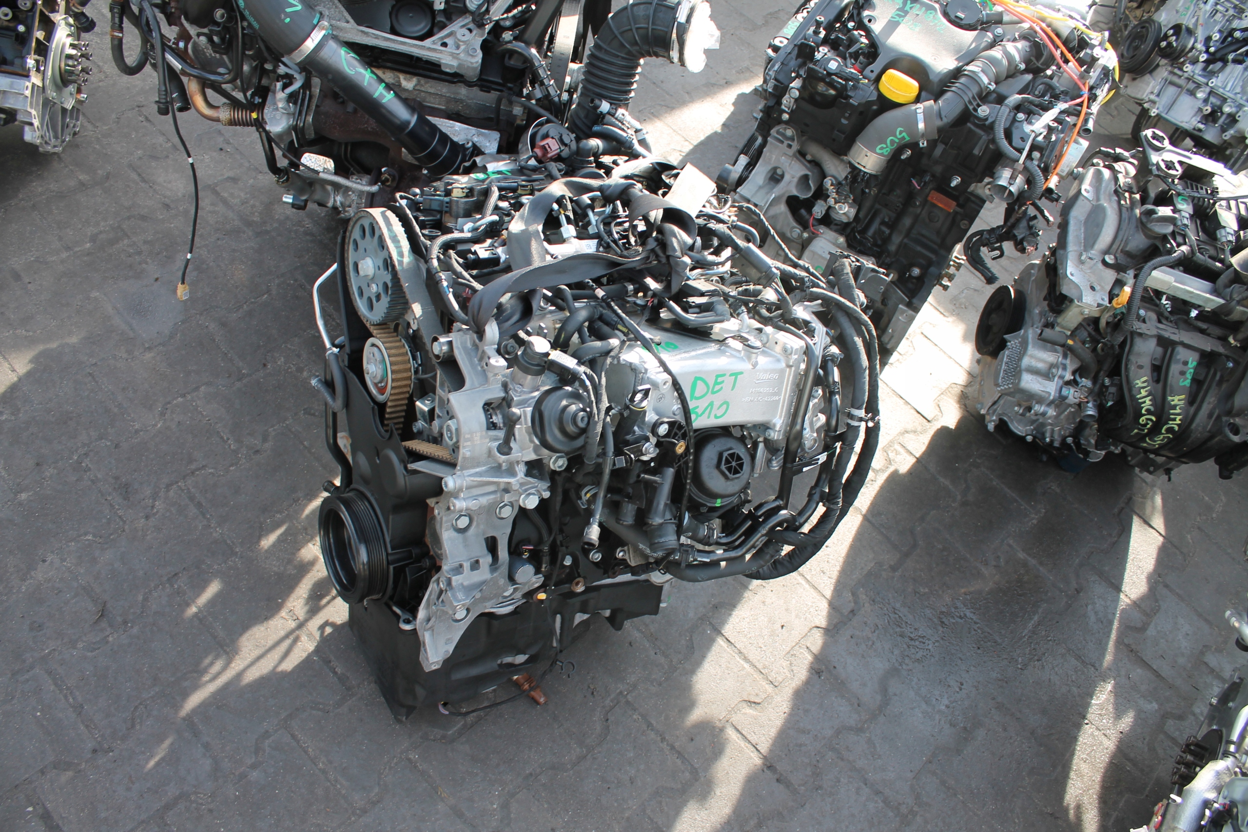 engine complete AUDI 2,0 TDI DEU 20 TYSKM
