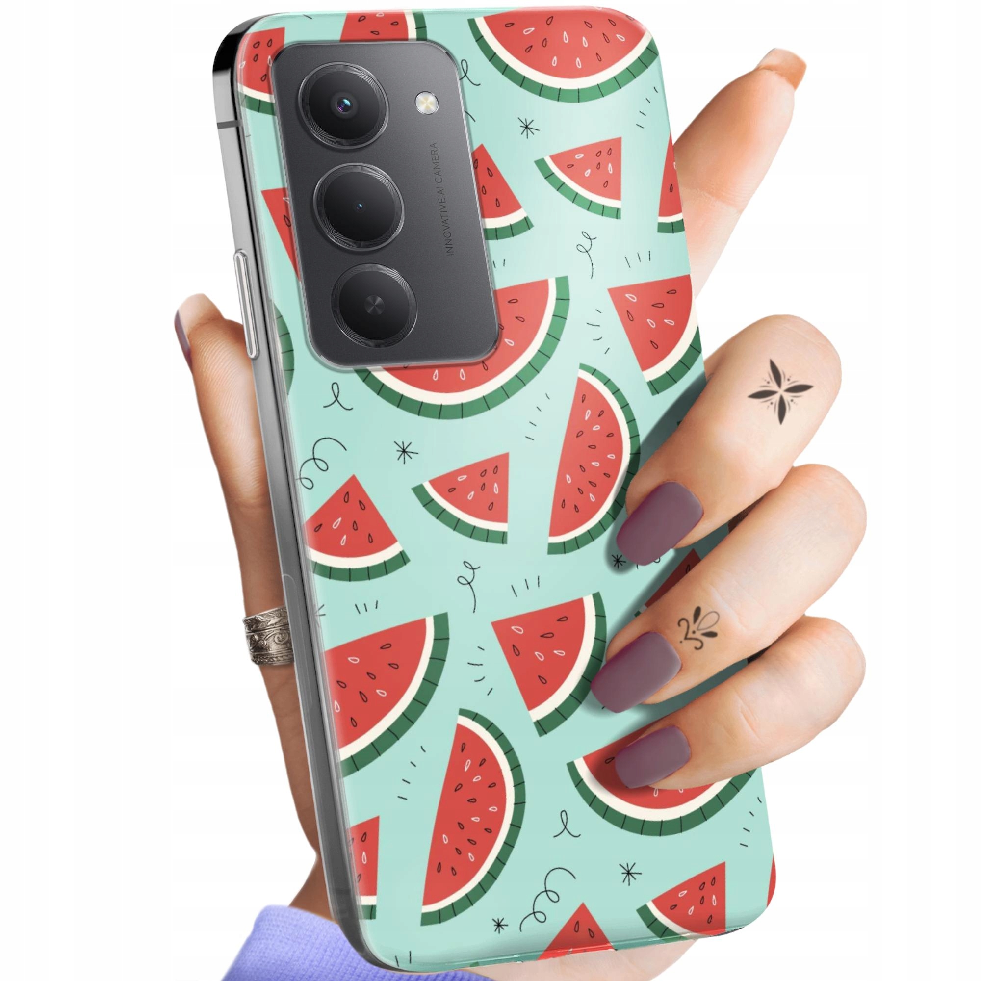 Etui Do Xiaomi Redmi 15 15 5G Owoce Arbuz Ananas Cytryny Obudowa