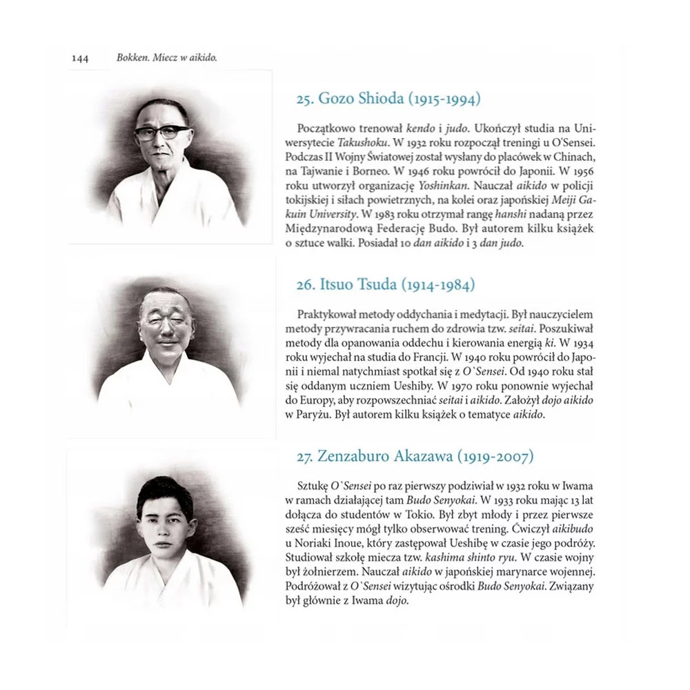 Bokken Miecz W Aikido KIHON AIKIKEN TOM I Nośnik książka papierowa