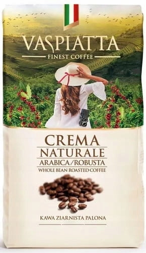Vaspiatta Kawa Ziarnista Crema Naturale 1 kg
