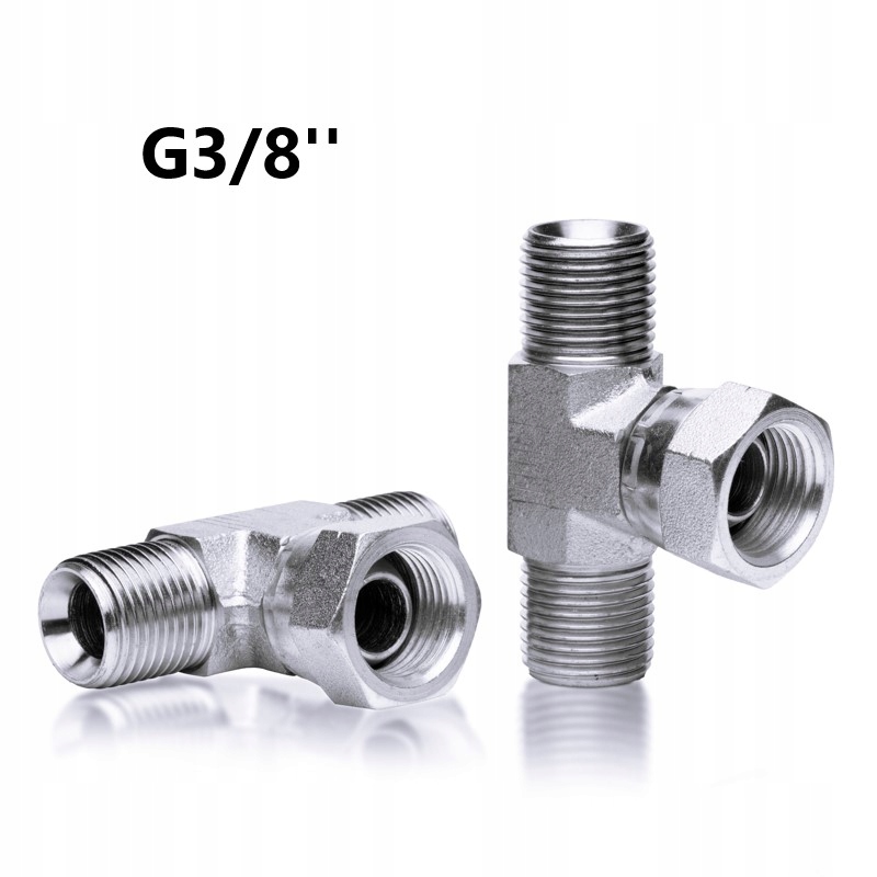 Trójnik BAB 3/8" BSP symetryczny