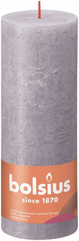 

Bolsius Świeca Rustic Shine 190/68 Matowa Lawenda