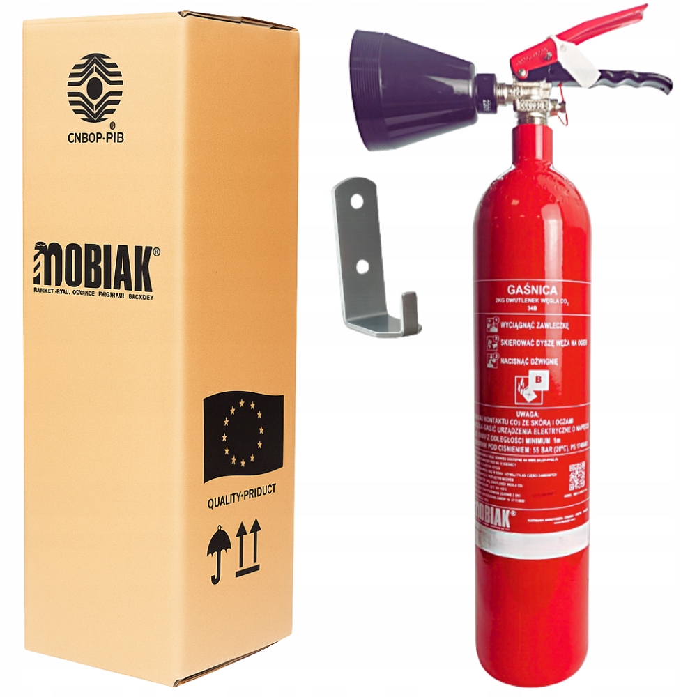 Gaśnica śniegowa 2kg CO2 GS2x Urządzeń Elektrycznych i Elektroniki Udt 2026