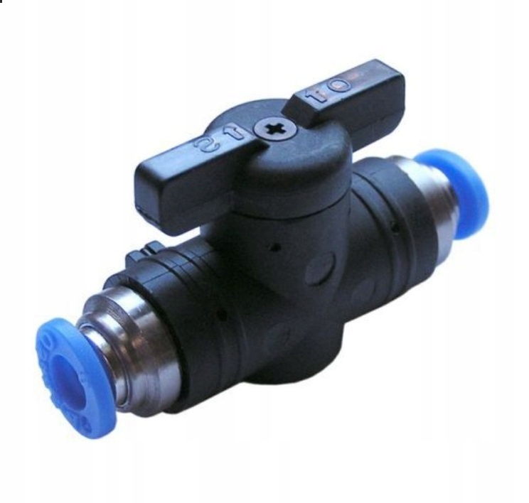 

Złączka Wtykowa Zawór Kulowy 2/2 Tekalan 10 mm