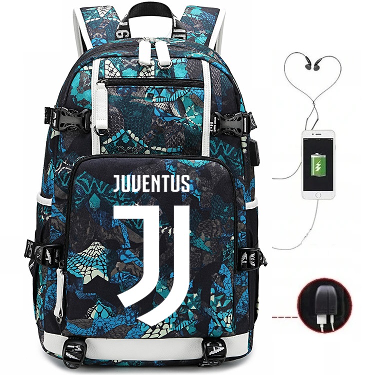 PLECAK A4 JUVENTUS TURYN WODOODPORNY USB WZORY Marka Luck