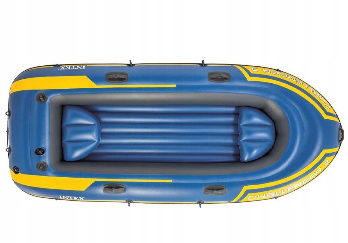 Ponton Challenger 3 wiosła i pompka - 68370 Intex EAN (GTIN) 6941057463704