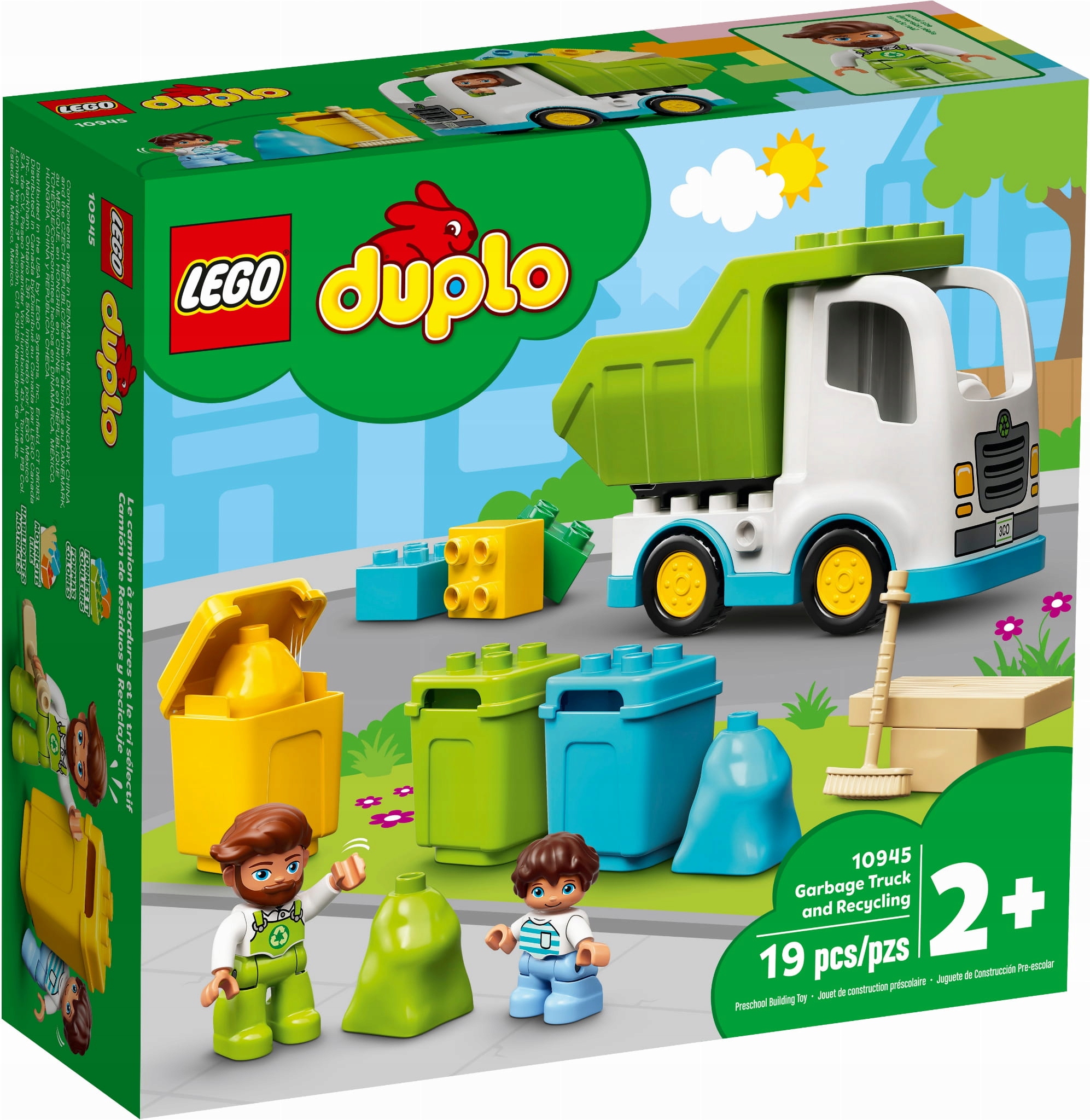 

Lego 10945 Duplo Śmieciarka i recykling