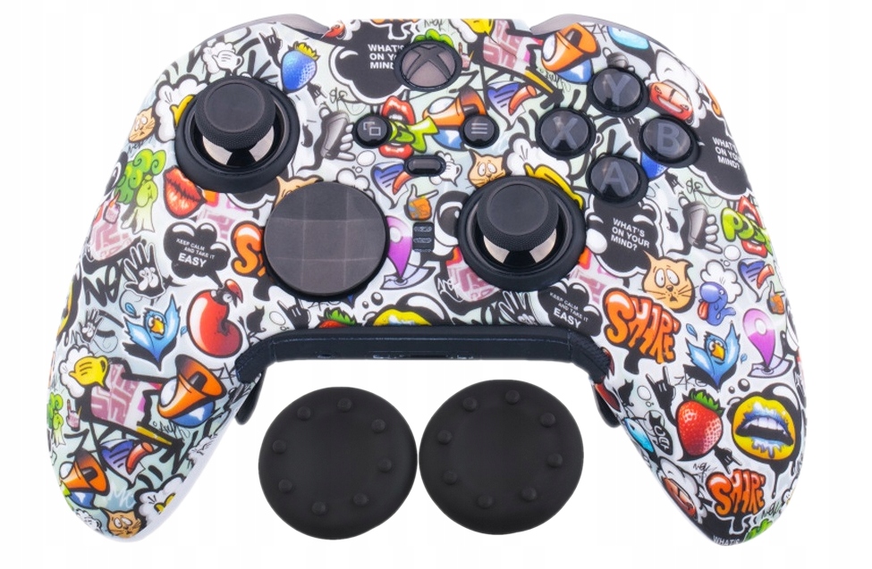 ETUI OCHRONNE SILIKON OSŁONA POKROWIEC DO PADA XBOX SERIES X S +2 GRIPY