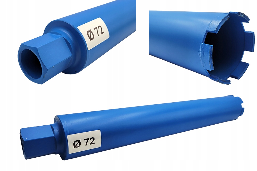 Wiertło Koronowe Standard 72 x 450 mm MIDAN