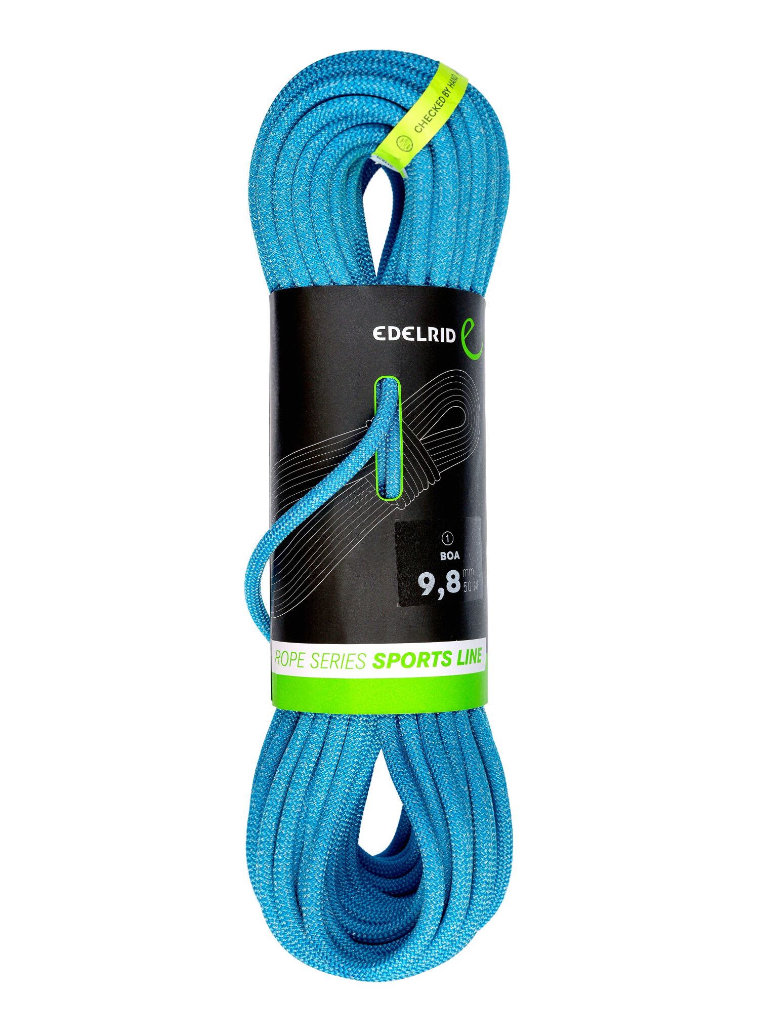 Lezecké lano Edelrid Boa 9,8 mm 50 m modré