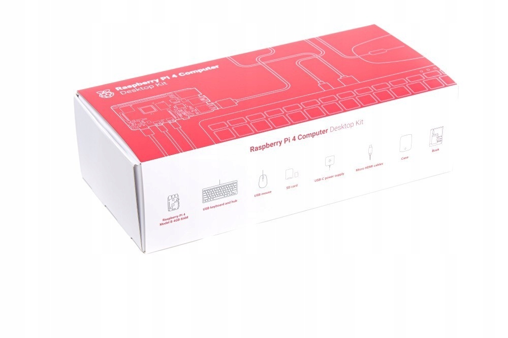 Desktop Kit zestaw dla Raspberry Pi 4 model B