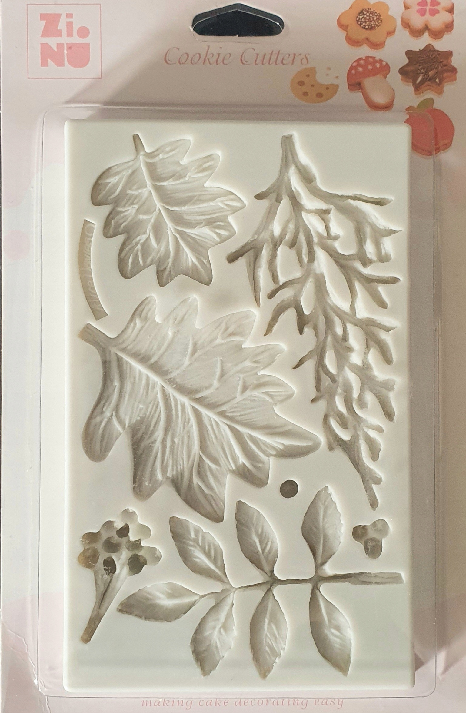 Silikonová forma Listy